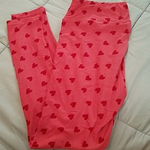 Last chance- Valentine's day LLR leggings